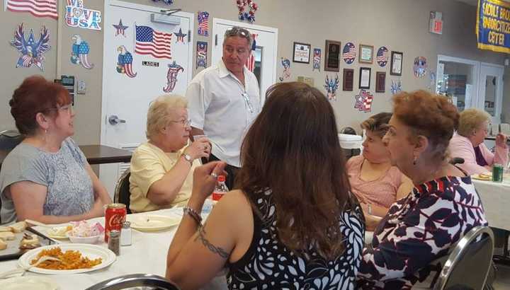 Beefsteak dinner at the Saddle Brook Senior Center.