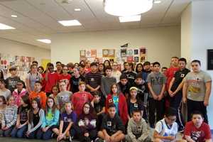 Carlstadt Students Show Solidarity With Belgium