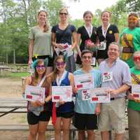 <p>Six teams competed in the first-ever Bergen&#x27;s Amazing Race.</p>