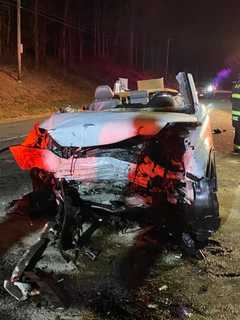 Head-On Collision Sends 2 To Hospital In Bernardston; Woman Airlifted To Trauma Center