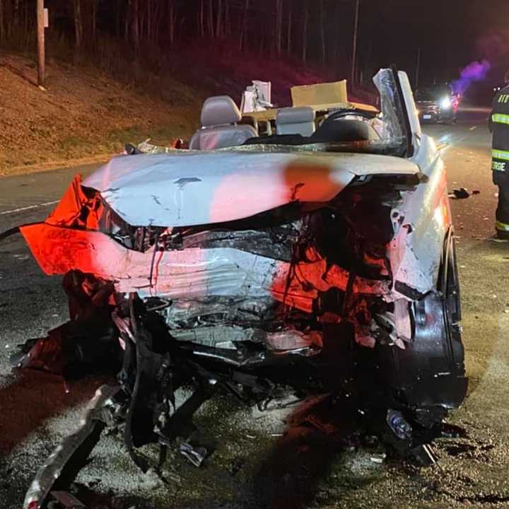 A woman had to be cut from her car and airlifted to a hospital in Springfield following a late-night head-on collision on Wednesday, Dec. 12, in Bernardston.&nbsp;