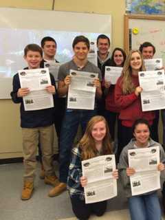 Pleasantville High School Student Newspaper Honored