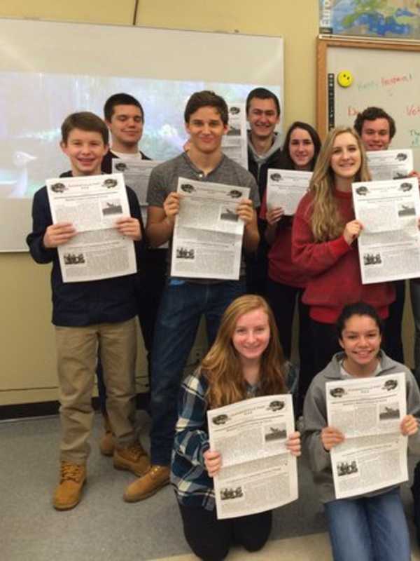 Pleasantville High School Student Newspaper Honored
