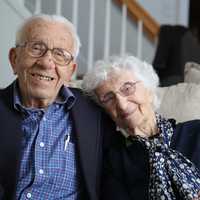 <p>John Betar, 104, and his wife Ann, 100, live in Fairfield.</p>