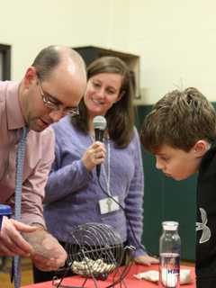 Families Play Bingo At Holmes School In Darien