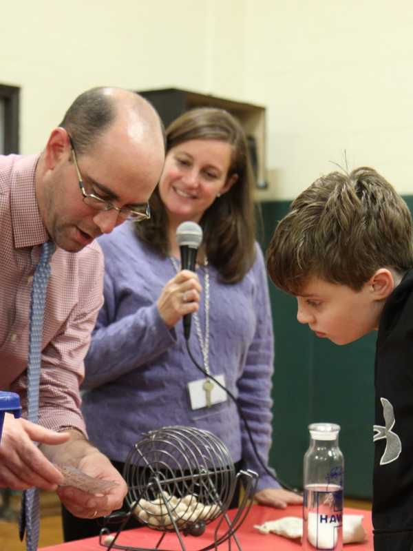 Families Play Bingo At Holmes School In Darien