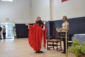 Holy Child Celebrates New Field House At Girls' School