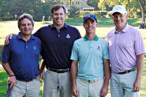 Golfers Step Up And Swing For Open Arms At Stepping Stones