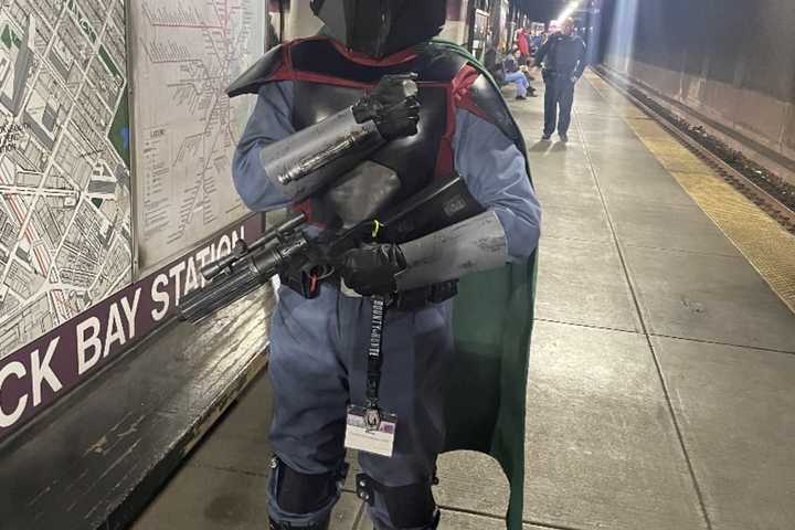 Cops Called Over 'Boba Fett' Cosplay At Back Bay MBTA Station