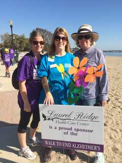 Ridgefield Woman Raises Awareness For Alzheimer's With Walk