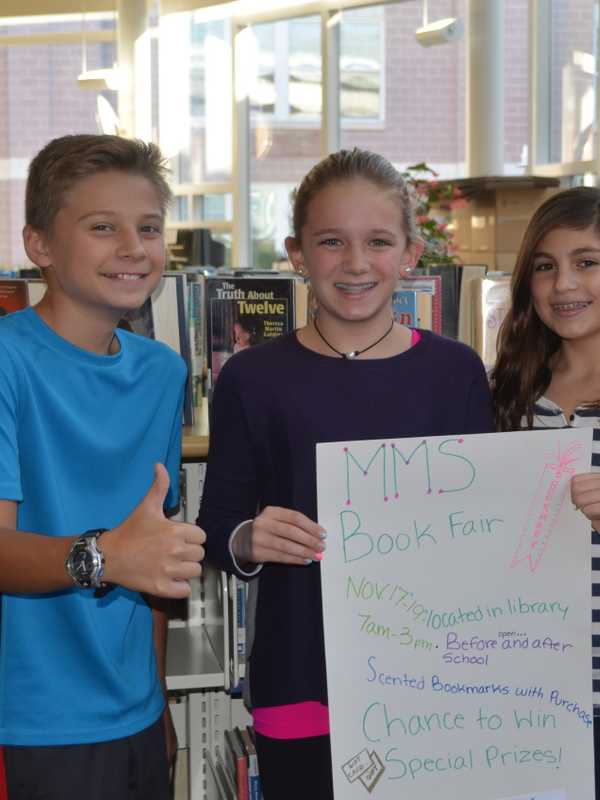 Darien's Middlesex Middle School Book Fair Starts Tuesday
