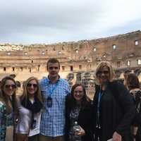 <p>Brewster High School students visited the Colosseum in Rome as part of a European trip.</p>