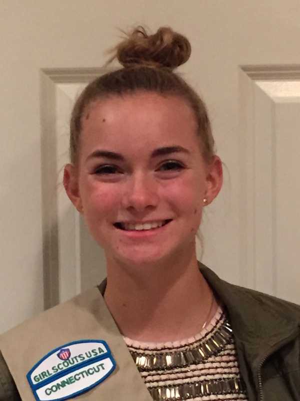 Ridgefield Girl Scout Earns Gold Award For Project To Welcome New Students