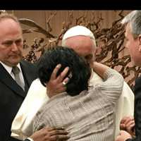 Rhinebeck Woman With Huntington's Disease Meets With Pope Francis