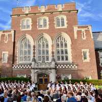 <p>Bronxville High School’s Class of 2018 completed its secondary school experience when the graduates took hold of their diplomas during the 96th commencement ceremony, held on the school’s front lawn on June 16.</p>