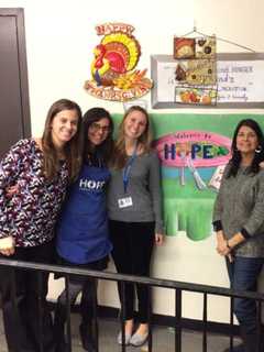 Bronxville School Staff Volunteer Monthly At New Rochelle Center