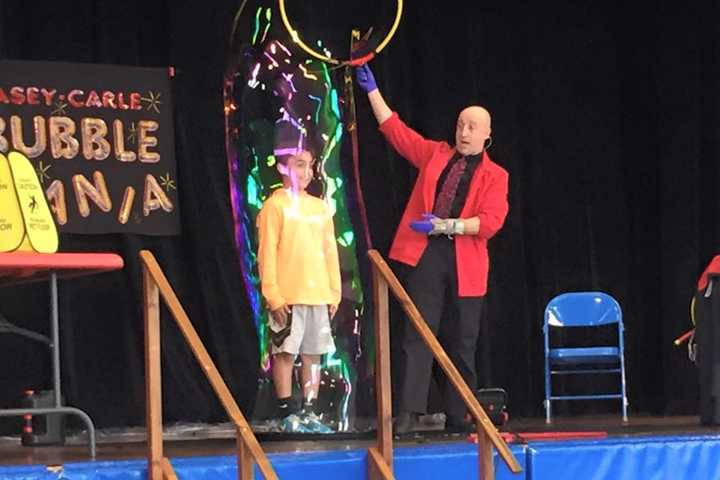 Get Trapped In A Bubble, Literally, In Teaneck Show