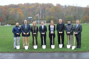 A 'Blessed' Event: Goshen's Burke Catholic Holds Ceremony For New Track