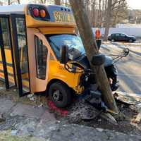 Two Injured Including Student In Fairfield County School Bus Crash, Police Say