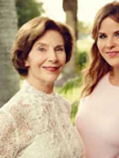 Laura, Jenna Bush Promote Children's Book In Wyckoff