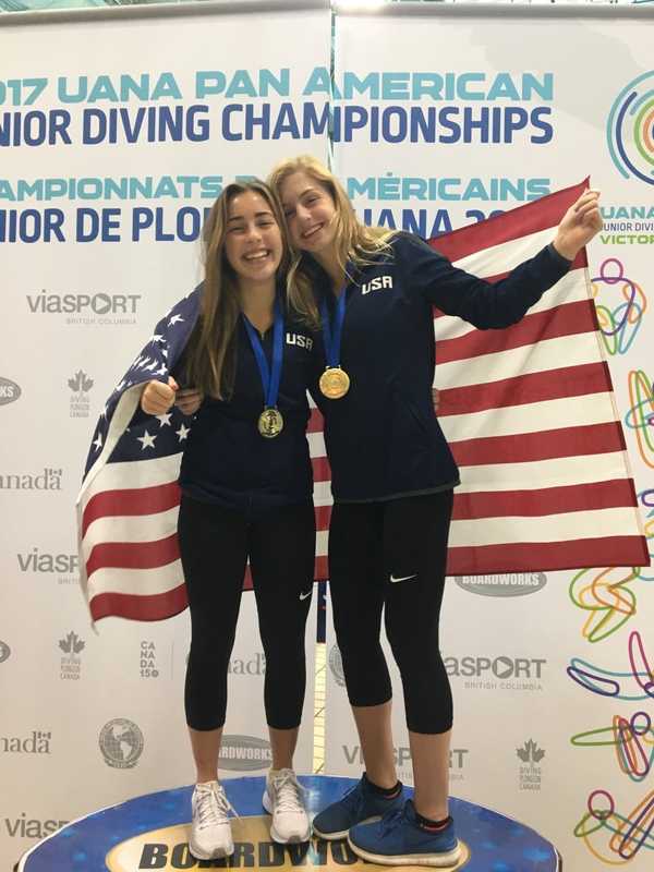 Greenwich YMCA Marlins Diver Wins Gold At Junior Pan Am Games
