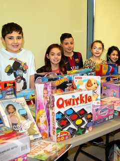 Columbus Elementary School Collects Toys For The Holidays