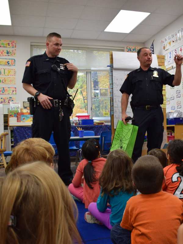 Croton-on-Hudson Police Share Halloween Safety Tips With Students