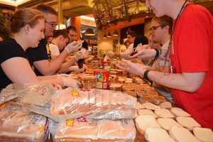 CIA Students Make Lunches For Soup Kitchen