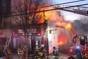 PHOTOS/VIDEO: Fire Ravages Cliffside Park Market