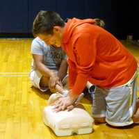 <p>Briarcliff High School students are undergoing CPR and AED training in their physical education classes as part of a new state requirement that mandates all graduating seniors have the experience before graduating. </p>