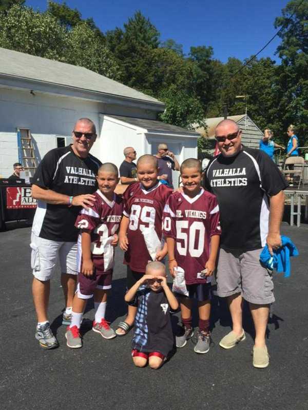 Valhalla Students, Staff Shave Heads For Cancer Awareness
