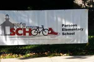 Weather Cooperating With Walk To School Initiative In Harrison