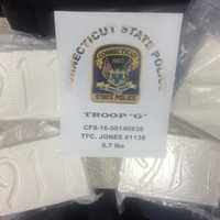 <p>Part of the nearly 9 pounds of cocaine seized by the State Police in a drug bust on I-95.</p>