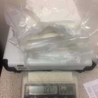 <p>The scale tips off at 8.7 pounds of cocaine, which was seized by the State Police in a drug bust on I-95.</p>