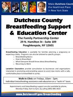 New Dutchess County Breast-Feeding Clinic Open In Poughkeepsie