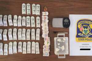 148 Packages Containing Fentanyl, Heroin, Crack Cocaine Seized During CT Traffic Stop