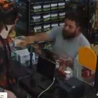 <p>Police are searching for a man who is accused of using a stolen credit card at a tobacco shop in Huntington Station.</p>