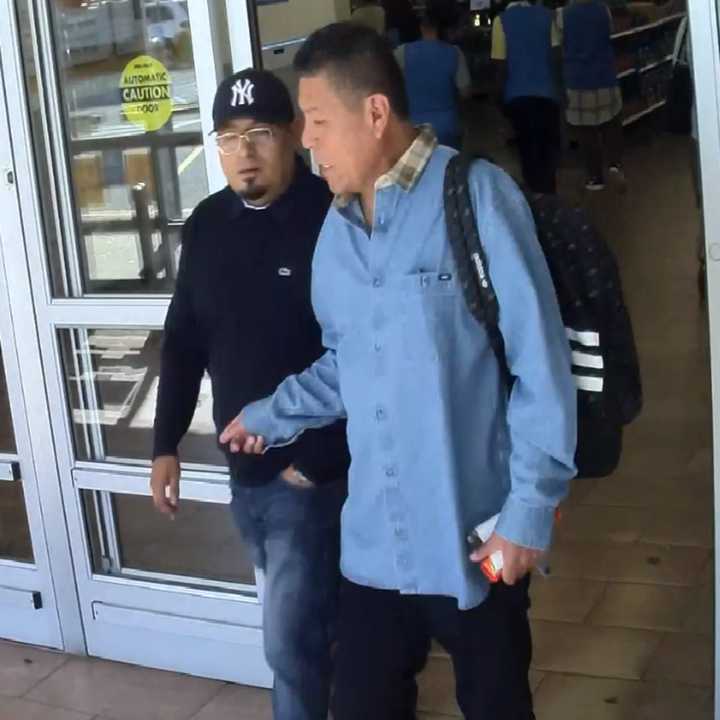 Know Them? Police on Long Island are asking for identifying two men wanted for allegedly using stolen credit cards.