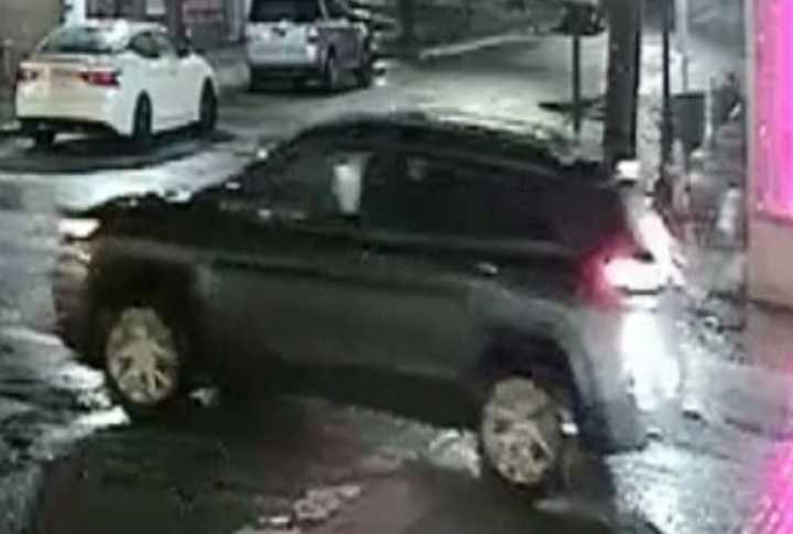 Know this vehicle? Police are asking for help identifying the driver of a Jeep that hit and killed a pedestrian.