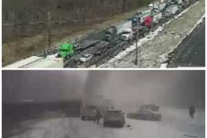 12 Miles Of I-81 Remains Closed Day After Deadly 50+ Vehicle Crash In PA: State Police