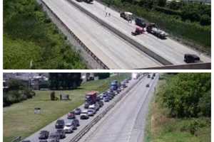 All Lanes Closed As Box Truck Spills Load On US 30 In Central PA