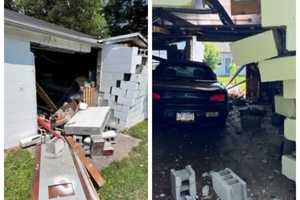 PA Passenger Slapped With Child Endangerment Charges After Teen Driver Crashes Through Garage