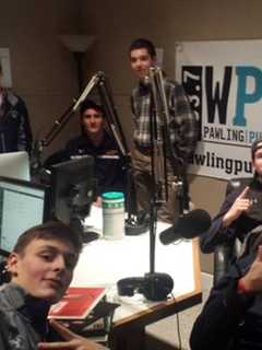 Students From Trinity-Pawling School's Record Club Stop By 103.7 WPWL