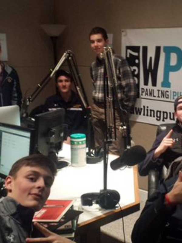 Students From Trinity-Pawling School's Record Club Stop By 103.7 WPWL