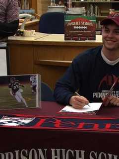 Harrison High Senior Zach Evans Commits To Penn Football Program
