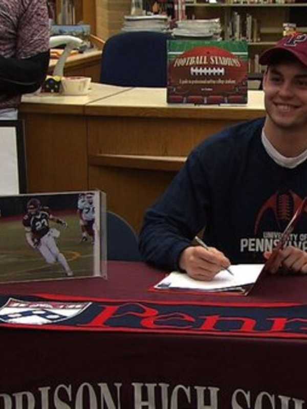 Harrison High Senior Zach Evans Commits To Penn Football Program