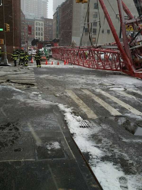 Crane Collapse In Manhattan Kills 1, Injures At Least 3