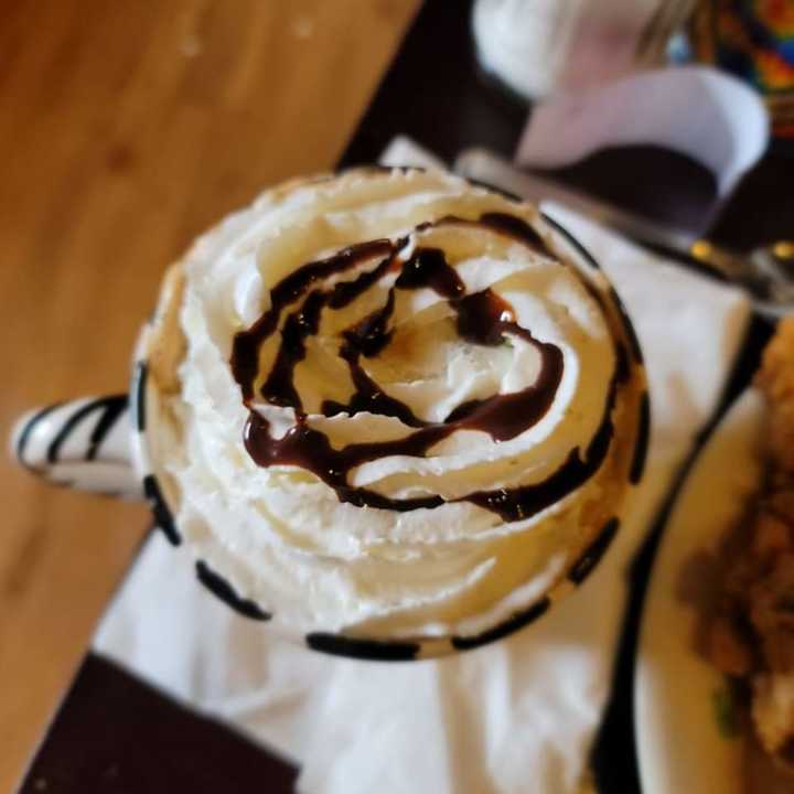 Double chocolate cappuccino