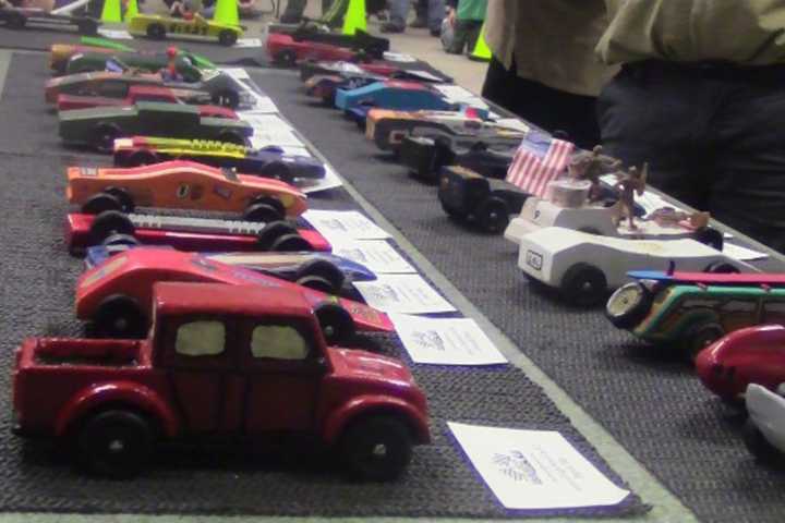 East Rutherford, Carlstadt Cub Scouts Compete In Pinewood Derby