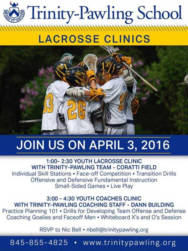 Trinity-Pawling School Hosts Lacrosse Clinics